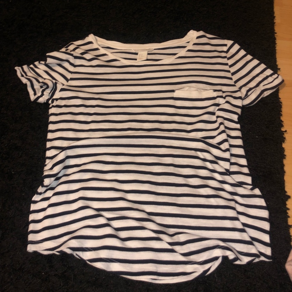 H&M striped tee